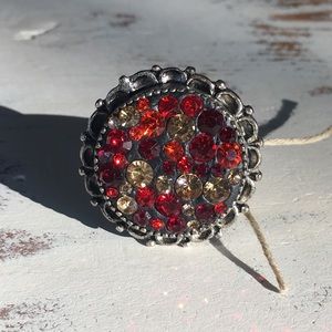 Handmade Rhinestone Ring